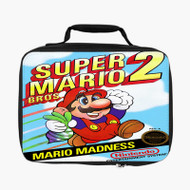 Onyourcases Super Mario Bros 2 Nintendo Custom Lunch Bag Personalised Photo Adult Kids School Bento Food Picnics Work Trip Lunch Box Birthday Gift Girls Boys Brand New Tote Bag