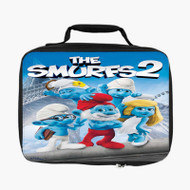 Onyourcases The Smurfs 2 Custom Lunch Bag Personalised Photo Adult Kids School Bento Food Picnics Work Trip Lunch Box Birthday Gift Girls Boys Brand New Tote Bag