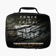 Onyourcases Transformers Rise of the Beasts Prime is Primal Custom Lunch Bag Personalised Photo Adult Kids School Bento Food Picnics Work Trip Lunch Box Birthday Gift Girls Boys Brand New Tote Bag