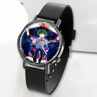 Onyourcases Boku no Hero Academia S2 Custom Watch Top Awesome Unisex Black Classic Plastic Quartz Watch for Men Women Premium with Gift Box Watches