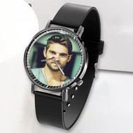 Onyourcases Brett Young Custom Watch Top Awesome Unisex Black Classic Plastic Quartz Watch for Men Women Premium with Gift Box Watches