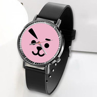 Onyourcases BT21 Cooky Custom Watch Top Awesome Unisex Black Classic Plastic Quartz Watch for Men Women Premium with Gift Box Watches