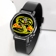 Onyourcases Cobra Kai Custom Watch Top Awesome Unisex Black Classic Plastic Quartz Watch for Men Women Premium with Gift Box Watches