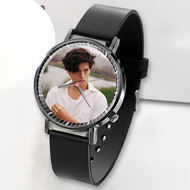 Onyourcases Cole Sprouse Arts Custom Watch Top Awesome Unisex Black Classic Plastic Quartz Watch for Men Women Premium with Gift Box Watches