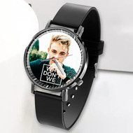 Onyourcases Corbyn Besson Why Don t We Art Custom Watch Top Awesome Unisex Black Classic Plastic Quartz Watch for Men Women Premium with Gift Box Watches