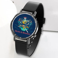 Onyourcases Dead Company Grateful Dead Custom Watch Top Awesome Unisex Black Classic Plastic Quartz Watch for Men Women Premium with Gift Box Watches