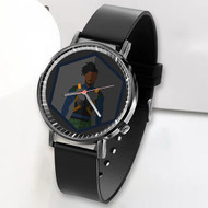 Onyourcases Erik Killmonger Custom Watch Top Awesome Unisex Black Classic Plastic Quartz Watch for Men Women Premium with Gift Box Watches