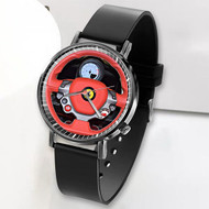 Onyourcases Ferrari Steering Wheel Custom Watch Top Awesome Unisex Black Classic Plastic Quartz Watch for Men Women Premium with Gift Box Watches