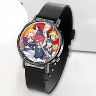 Onyourcases Food Wars Shokugeki no Soma Custom Watch Top Awesome Unisex Black Classic Plastic Quartz Watch for Men Women Premium with Gift Box Watches