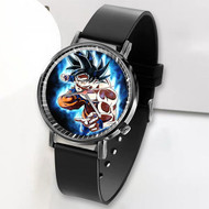 Onyourcases Goku Mastery of Self Movement Custom Watch Top Awesome Unisex Black Classic Plastic Quartz Watch for Men Women Premium with Gift Box Watches