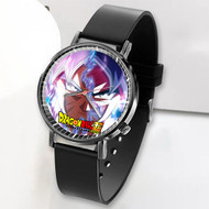 Onyourcases Goku Ultra Instinct Mastered Art Custom Watch Top Awesome Unisex Black Classic Plastic Quartz Watch for Men Women Premium with Gift Box Watches