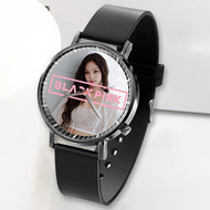 Onyourcases jennie blackpink Custom Watch Top Awesome Unisex Black Classic Plastic Quartz Watch for Men Women Premium with Gift Box Watches