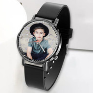 Onyourcases Johnny Orlando Custom Watch Top Awesome Unisex Black Classic Plastic Quartz Watch for Men Women Premium with Gift Box Watches