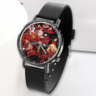 Onyourcases Kakegurui Custom Watch Top Awesome Unisex Black Classic Plastic Quartz Watch for Men Women Premium with Gift Box Watches