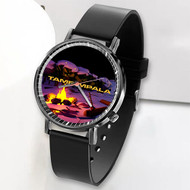 Onyourcases Tame Impala Art Custom Watch Top Awesome Unisex Black Classic Plastic Quartz Watch for Men Women Premium with Gift Box Watches