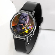 Onyourcases Thanos The Avengers Infinity War Custom Watch Top Awesome Unisex Black Classic Plastic Quartz Watch for Men Women Premium with Gift Box Watches