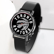Onyourcases Toronto Raptors NBA Custom Watch Top Awesome Unisex Black Classic Plastic Quartz Watch for Men Women Premium with Gift Box Watches