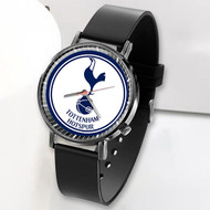 Onyourcases Tottenham Hotspur FC Custom Watch Top Awesome Unisex Black Classic Plastic Quartz Watch for Men Women Premium with Gift Box Watches