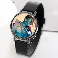 Onyourcases Travis Scott Custom Watch Top Awesome Unisex Black Classic Plastic Quartz Watch for Men Women Premium with Gift Box Watches