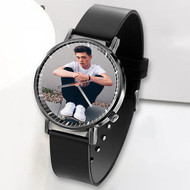 Onyourcases Zach Herron Why Don t We Custom Watch Top Awesome Unisex Black Classic Plastic Quartz Watch for Men Women Premium with Gift Box Watches