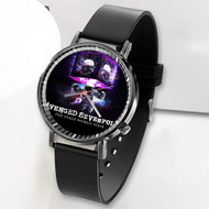 Onyourcases Avenged Sevenfold The Stage World Tour Custom Watch Awesome Top Unisex Black Classic Plastic Quartz Watch for Men Women Premium with Gift Box Watches