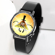 Onyourcases Bill Cipher Gravity Falls Art Custom Watch Awesome Top Unisex Black Classic Plastic Quartz Watch for Men Women Premium with Gift Box Watches
