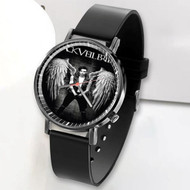 Onyourcases Black Veil Brides Andy Biersack Custom Watch Awesome Top Unisex Black Classic Plastic Quartz Watch for Men Women Premium with Gift Box Watches