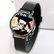 Onyourcases Blink 182 California Custom Watch Awesome Top Unisex Black Classic Plastic Quartz Watch for Men Women Premium with Gift Box Watches