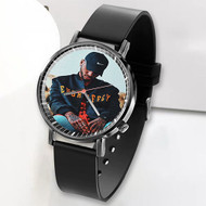 Onyourcases Bryson Tiller Custom Watch Awesome Top Unisex Black Classic Plastic Quartz Watch for Men Women Premium with Gift Box Watches