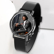Onyourcases Daniel Caesar Custom Watch Awesome Top Unisex Black Classic Plastic Quartz Watch for Men Women Premium with Gift Box Watches
