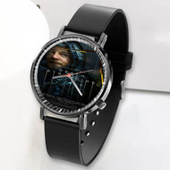 Onyourcases Death Stranding Custom Watch Awesome Top Unisex Black Classic Plastic Quartz Watch for Men Women Premium with Gift Box Watches