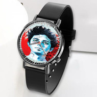 Onyourcases George Watsky Custom Watch Awesome Top Unisex Black Classic Plastic Quartz Watch for Men Women Premium with Gift Box Watches