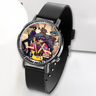 Onyourcases Gorillaz Band Custom Watch Awesome Top Unisex Black Classic Plastic Quartz Watch for Men Women Premium with Gift Box Watches