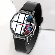 Onyourcases Gorillaz Feel Good Custom Watch Awesome Top Unisex Black Classic Plastic Quartz Watch for Men Women Premium with Gift Box Watches