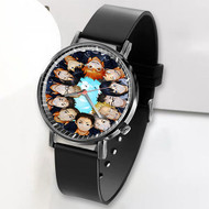Onyourcases Haikyuu Custom Watch Awesome Top Unisex Black Classic Plastic Quartz Watch for Men Women Premium with Gift Box Watches