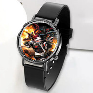 Onyourcases Harley Quinn Suicide Squad Custom Watch Awesome Top Unisex Black Classic Plastic Quartz Watch for Men Women Premium with Gift Box Watches