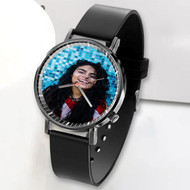 Onyourcases Jessie Reyez Custom Watch Awesome Top Unisex Black Classic Plastic Quartz Watch for Men Women Premium with Gift Box Watches