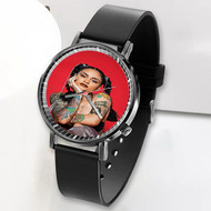 Onyourcases Kehlani Music Custom Watch Awesome Top Unisex Black Classic Plastic Quartz Watch for Men Women Premium with Gift Box Watches