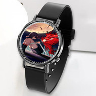 Onyourcases Kirishima Touka Tokyo Ghoul Custom Watch Awesome Top Unisex Black Classic Plastic Quartz Watch for Men Women Premium with Gift Box Watches