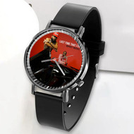 Onyourcases Last Time That I Checc d Nipsey Hussle Feat YG Custom Watch Awesome Top Unisex Black Classic Plastic Quartz Watch for Men Women Premium with Gift Box Watches