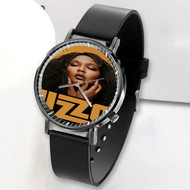 Onyourcases Lizzo Custom Watch Awesome Top Unisex Black Classic Plastic Quartz Watch for Men Women Premium with Gift Box Watches