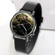 Onyourcases Loki Laufeyson The Avengers Custom Watch Awesome Top Unisex Black Classic Plastic Quartz Watch for Men Women Premium with Gift Box Watches