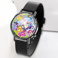 Onyourcases My Little Pony Custom Watch Awesome Top Unisex Black Classic Plastic Quartz Watch for Men Women Premium with Gift Box Watches