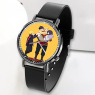 Onyourcases Naruto and Hinata s Family Custom Watch Awesome Top Unisex Black Classic Plastic Quartz Watch for Men Women Premium with Gift Box Watches