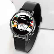 Onyourcases Nujabes Japanese Rapper Custom Watch Awesome Top Unisex Black Classic Plastic Quartz Watch for Men Women Premium with Gift Box Watches