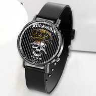 Onyourcases Punk Yelawolf Feat Juicy J Travis Barker Custom Watch Awesome Top Unisex Black Classic Plastic Quartz Watch for Men Women Premium with Gift Box Watches