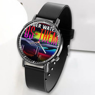 Onyourcases Roger Waters Us Them Art Custom Watch Awesome Top Unisex Black Classic Plastic Quartz Watch for Men Women Premium with Gift Box Watches