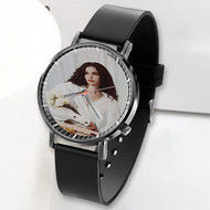 Onyourcases Sabrina Claudio Custom Watch Awesome Top Unisex Black Classic Plastic Quartz Watch for Men Women Premium with Gift Box Watches