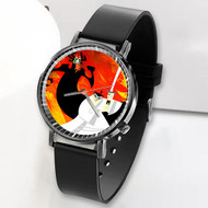 Onyourcases Samurai Jack Art Custom Watch Awesome Top Unisex Black Classic Plastic Quartz Watch for Men Women Premium with Gift Box Watches