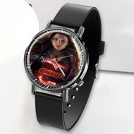 Onyourcases Scarlet Witch The Avengers Custom Watch Awesome Top Unisex Black Classic Plastic Quartz Watch for Men Women Premium with Gift Box Watches